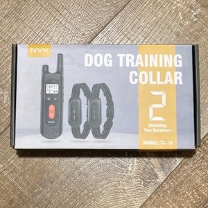 Dog training collar
